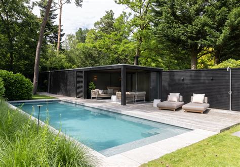 Luxe poolhouse op maat .